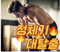 1.정체기 극복 운동 방법