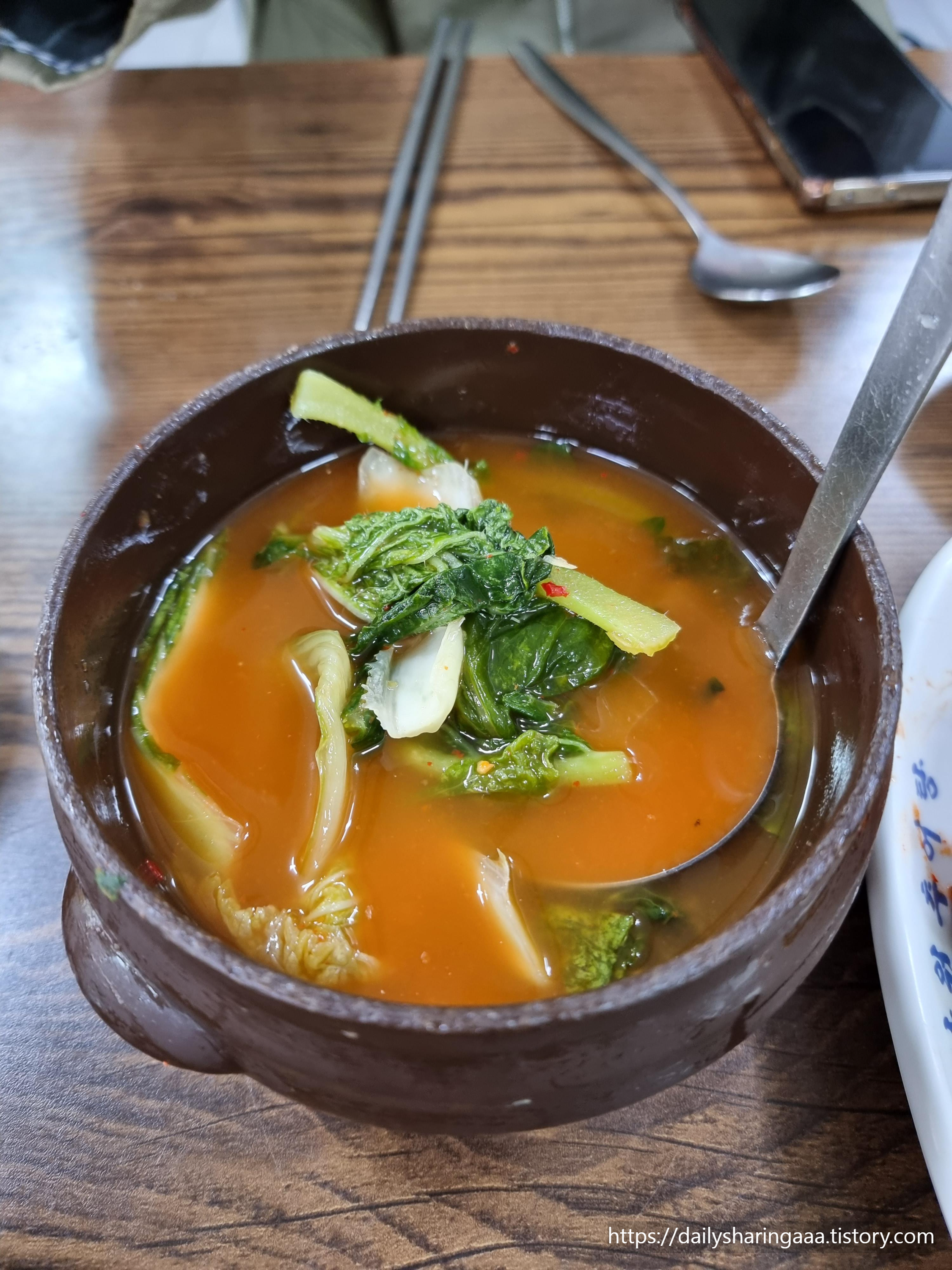 인천_신현동_남원추어탕_물김치