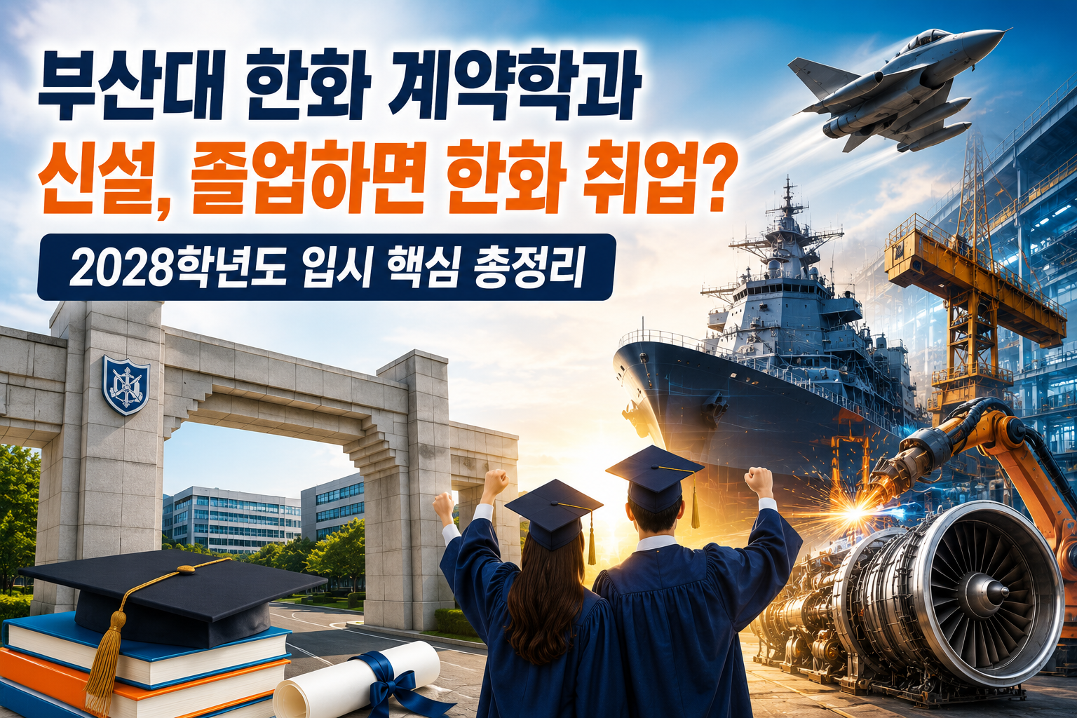 부산대 한화 계약학과 신설, 졸업하면 한화 취업? 2028학년도 입시 핵심 총정리 관련 사진
