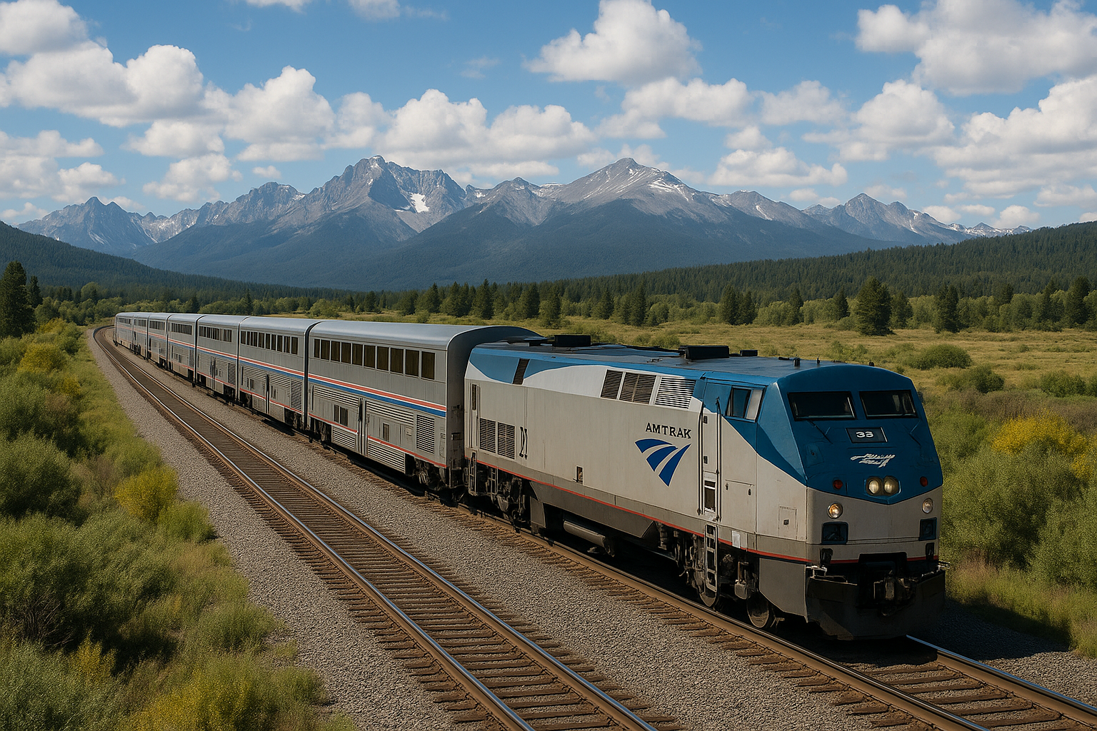 아시아와 북미 지역 기차 여행