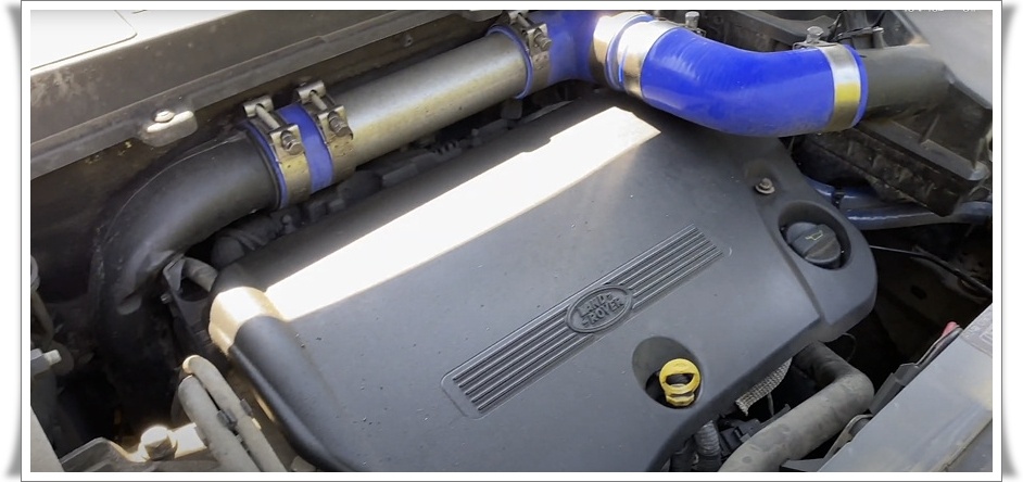 랜드로버 프리랜더2 인터쿨러 터보 호스 엔진룸 점검