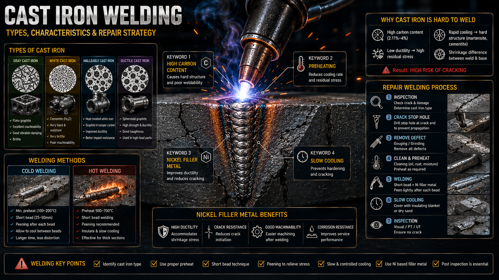 CAST IRON WELDING
