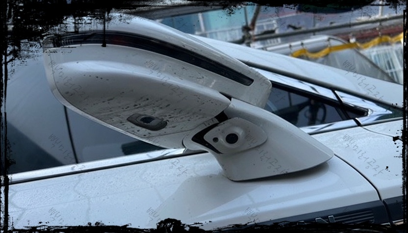 링컨 노틸러스 조수석 프레임 파손