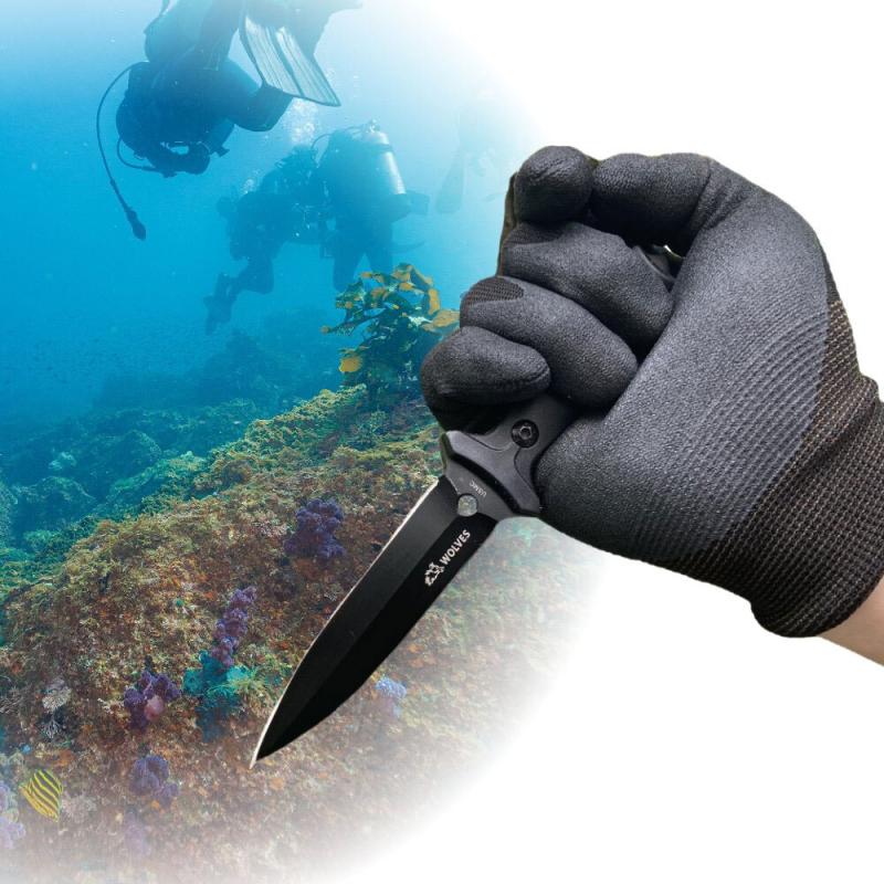 미해병대 스타일 다이버 스쿠버칼 수중나이프 잠수칼