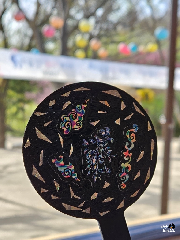 용인 한국 민속촌 자개거울