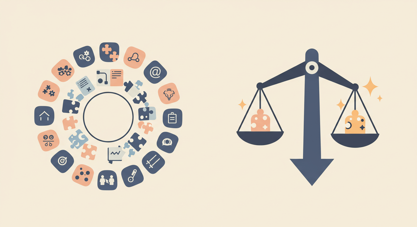 비교분석: 맞춤의 넓이 vs 깊이