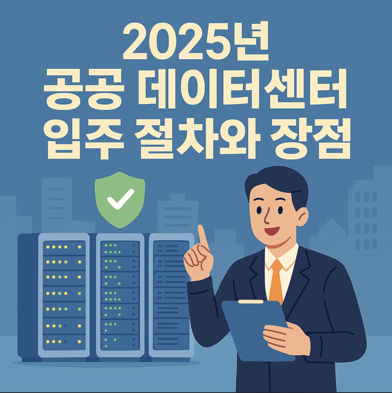 공공 데이터센터 입주 절차와 장점