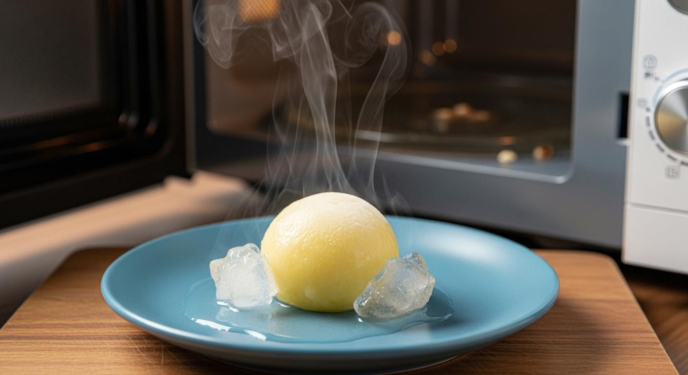 냉동 송편 전자레인지