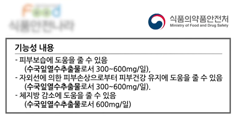 수국잎열수추출물 분말 효능