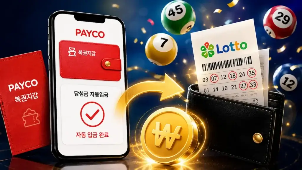 종이 로또 자동 입금