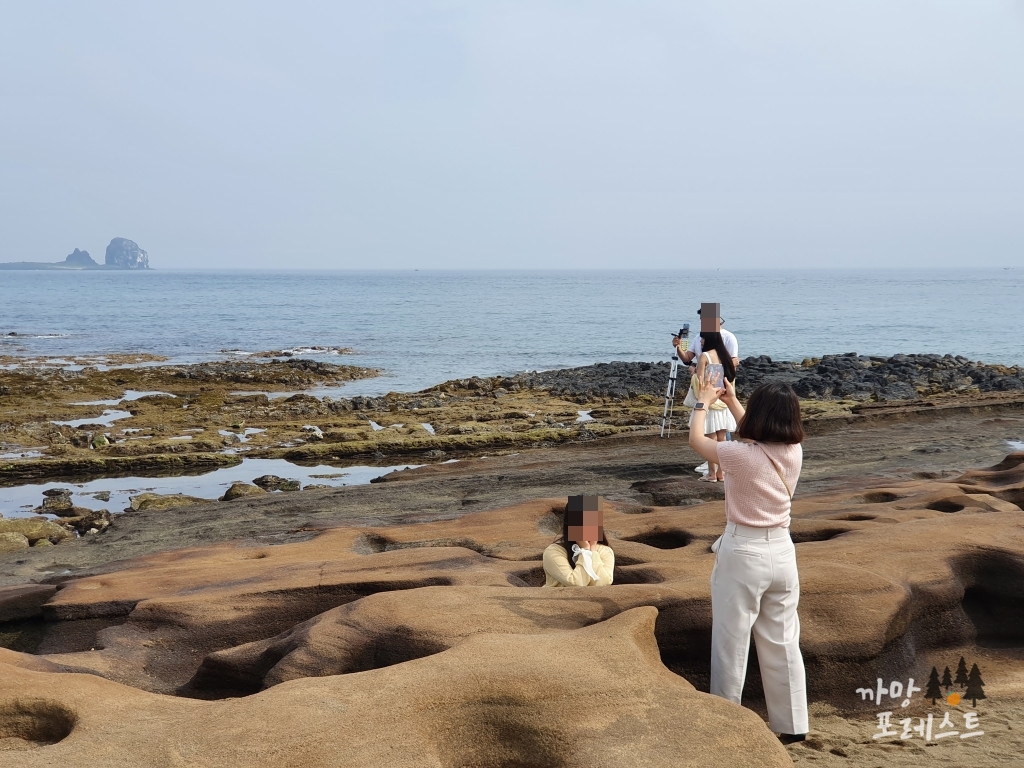사계 해변 인증샷