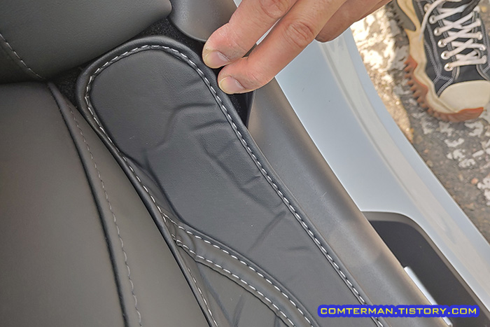 테슬라 모델3 하이랜드 도어씰 패드 웨더스트립 마감