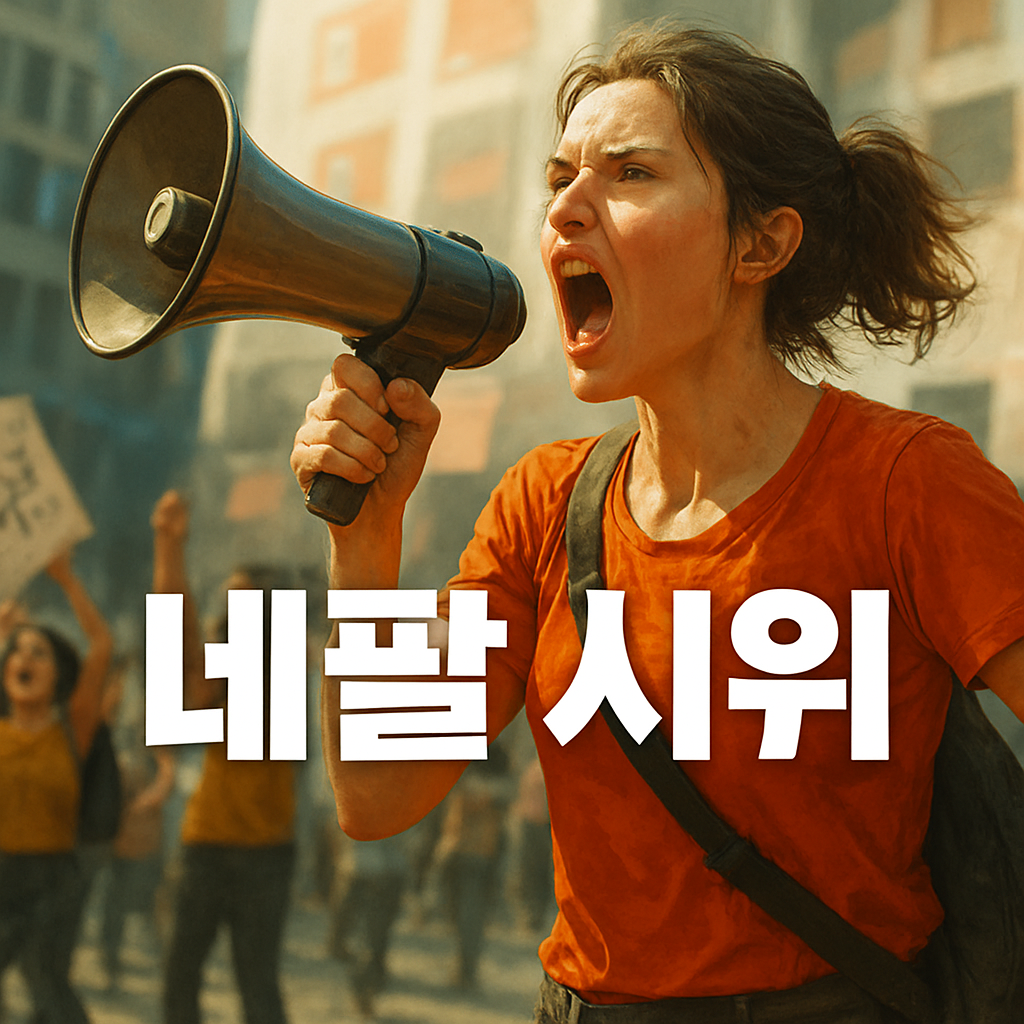 네팔시위