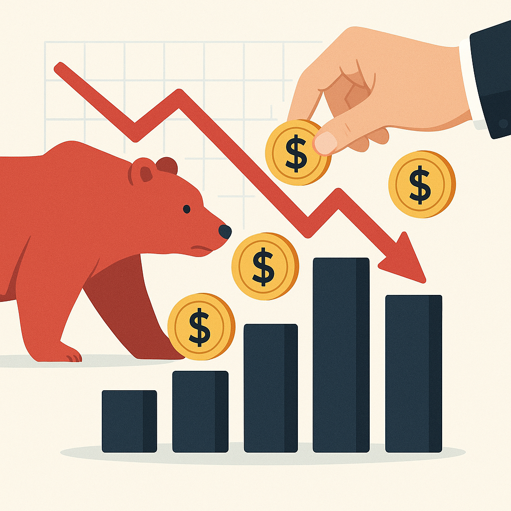 하락장속 분할매수 이미지