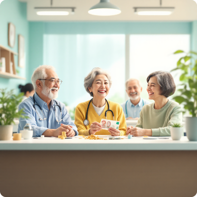 65세 이상 노인 건강지원금 이미지