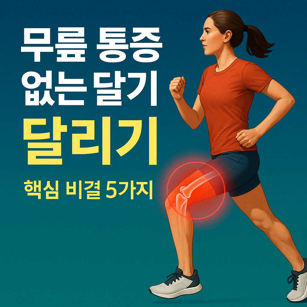 무릎 통증 없이 달리는 비결