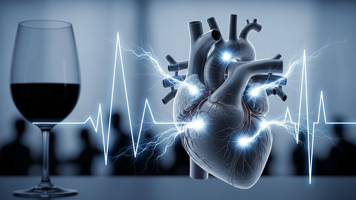 술자리 다음 날 유독 가슴이 뛴다면 꼭 확인해야 할 3가지