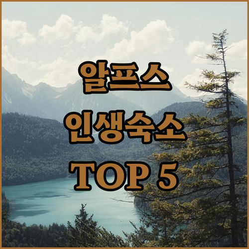 오스트리아 티롤 알프스 여행 숙소 추..