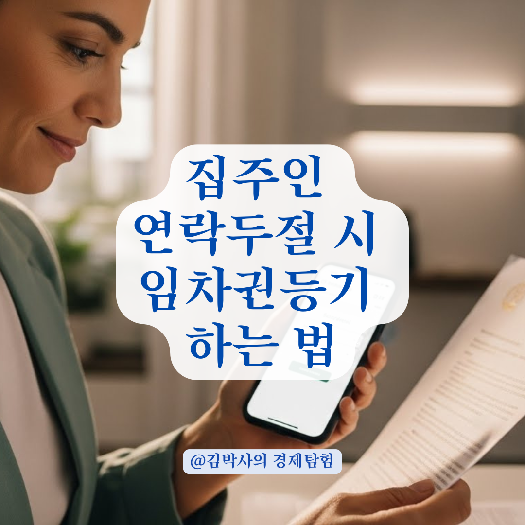 바뀐 집주인 주민번호 몰라서 임차권등기 못한다면? 해결법과 필수 서류 총정리.