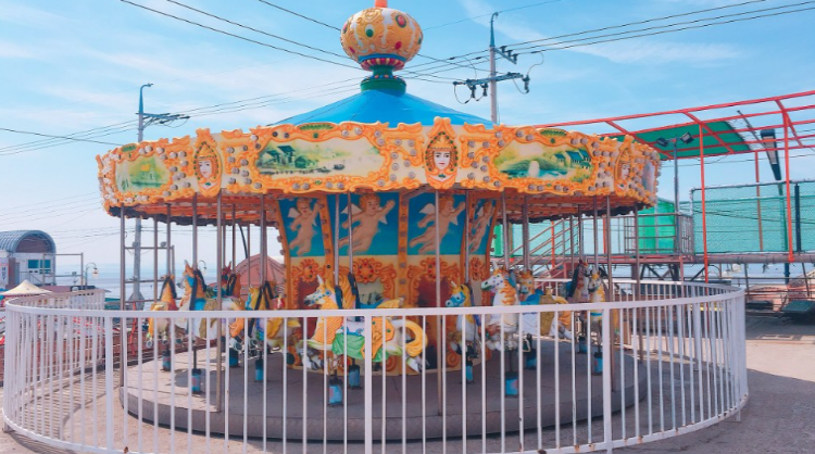 제부랜드 놀이기구