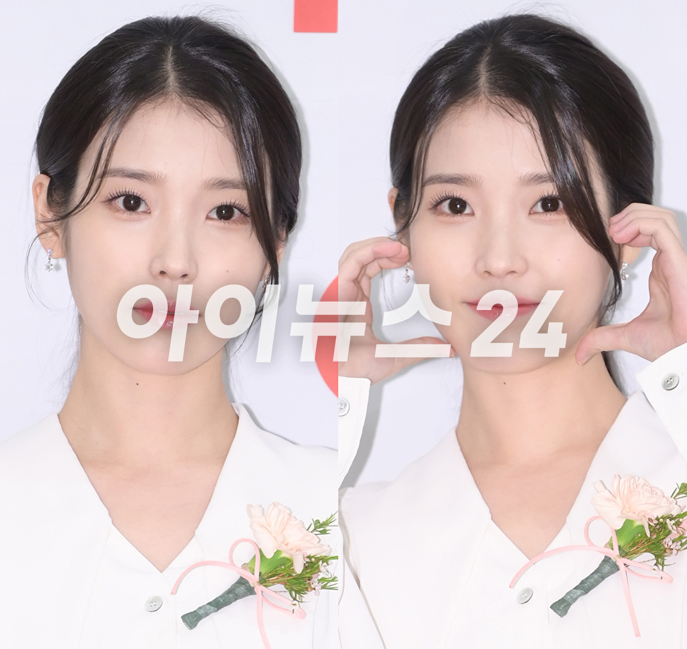 배우 이지은(아이유)이 23일 오후 서울 여의도 중소기업중앙회 KBIZ홀에서 진행된 제42회 '한국영화평론가협회상'(영평상) 시상식에 신인여우상 수상자로 참석해 포즈를 취하고 있다. [사진=정소희 기자]