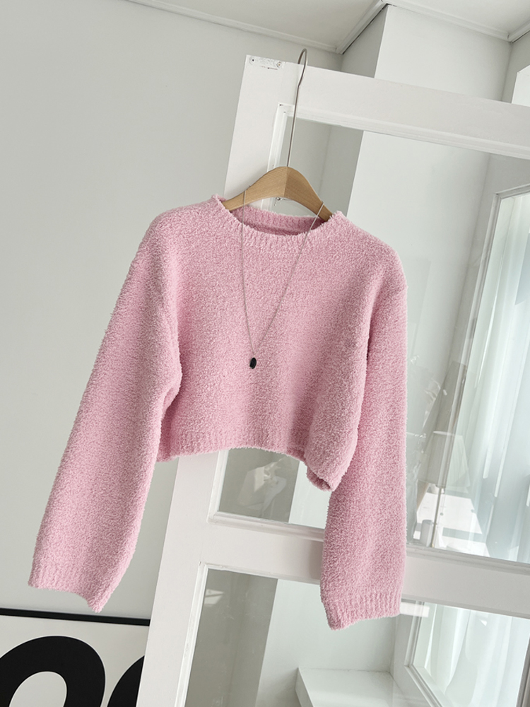 IMI 샌드린 크롭 니트