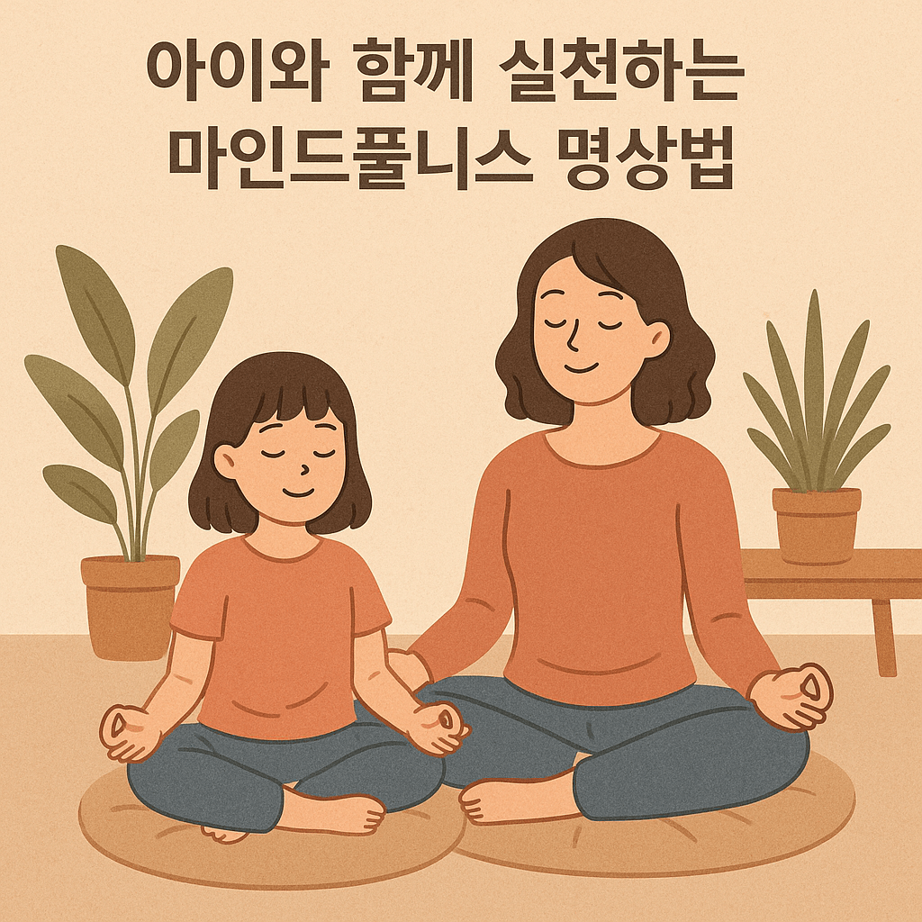 아이와 함께 실천하는 마인드풀니스 명상법
