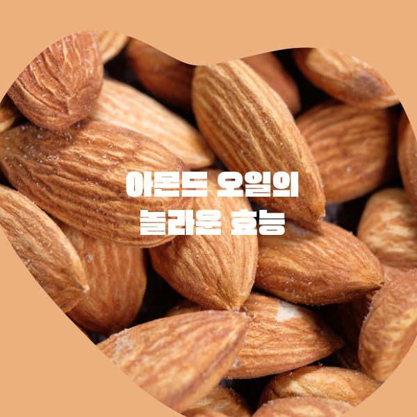 아몬드 오일의 놀라운 효능