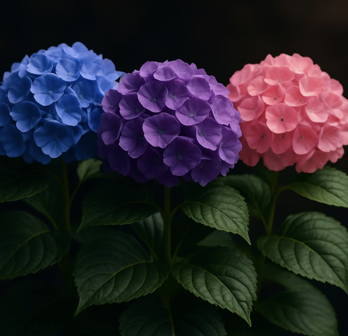 신비로운 꽃 색의 비밀, 흙의 마법