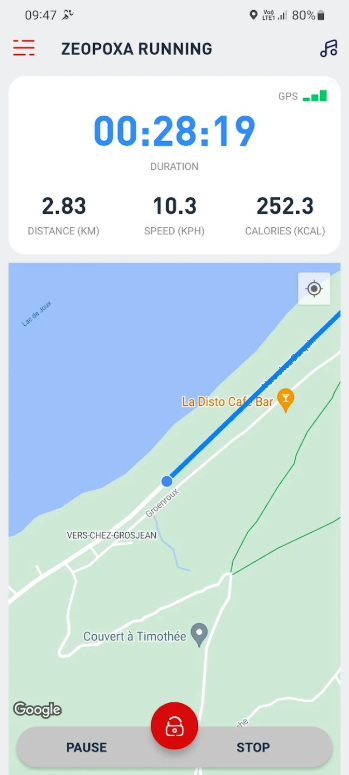 달리기 측정 어플, 조깅 측정기, 당신의 보폭, 운동 거리, 태운 칼로리 양, 운동 목표 측정하기