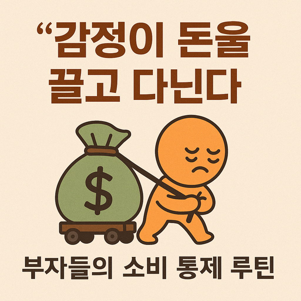 감정이 지갑을 지배할 때 – 부자들은 이렇게 통제한다.