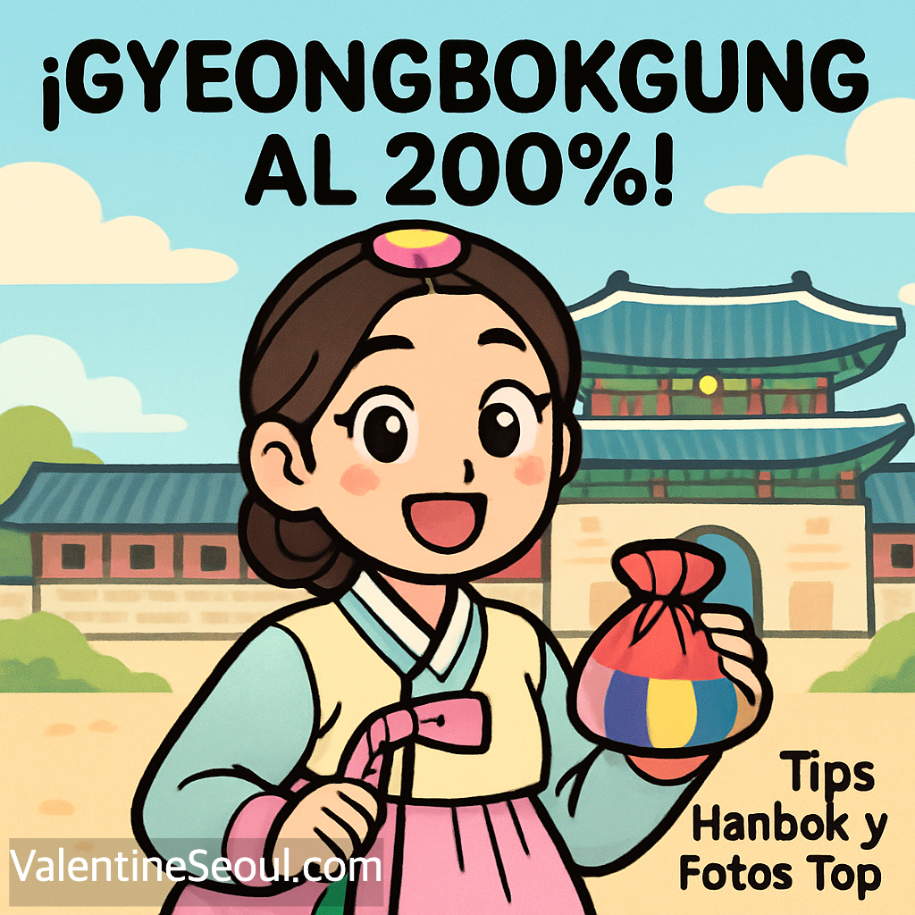 ¡Gyeongbokgung al 200%!
Tips Hanbok y Fotos Top