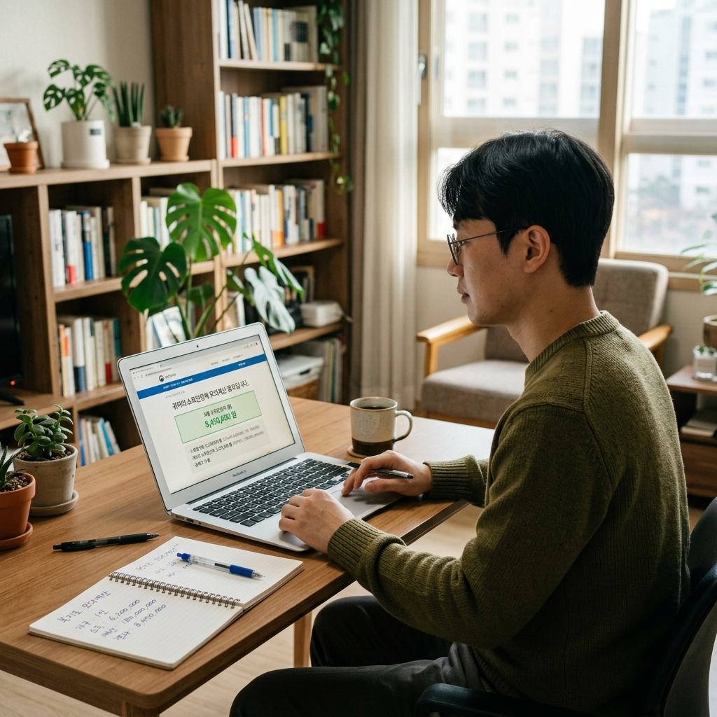 1인 가구 기준 중위소득 복지로 모의계산