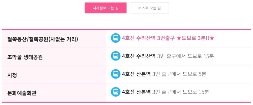 군포 철쭉축제 초대가수 및 일정 총정리