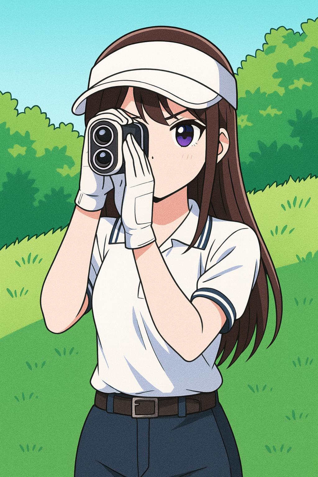 골프 거리측정기 그림