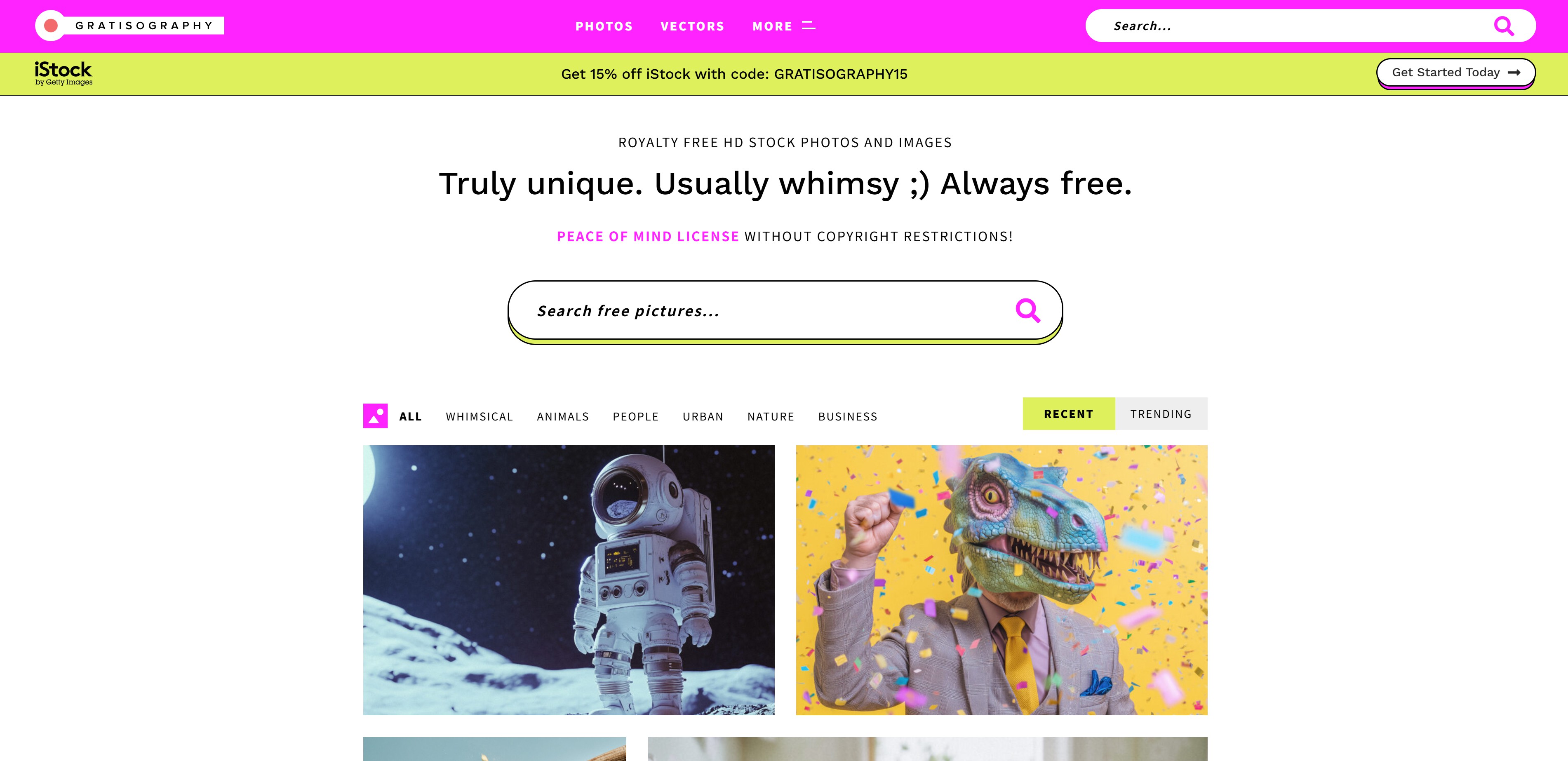 Top 10 Free Image Sites - 10) Gratisography - Free Images with Personality