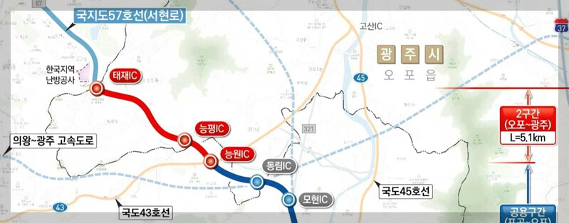 용인 ~ 광주 고속화도로