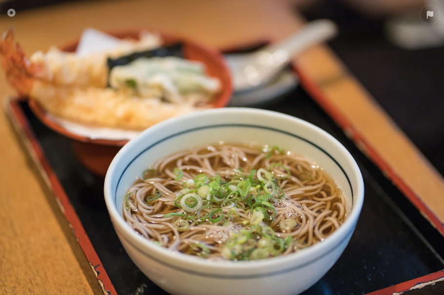 일본 소바 사진