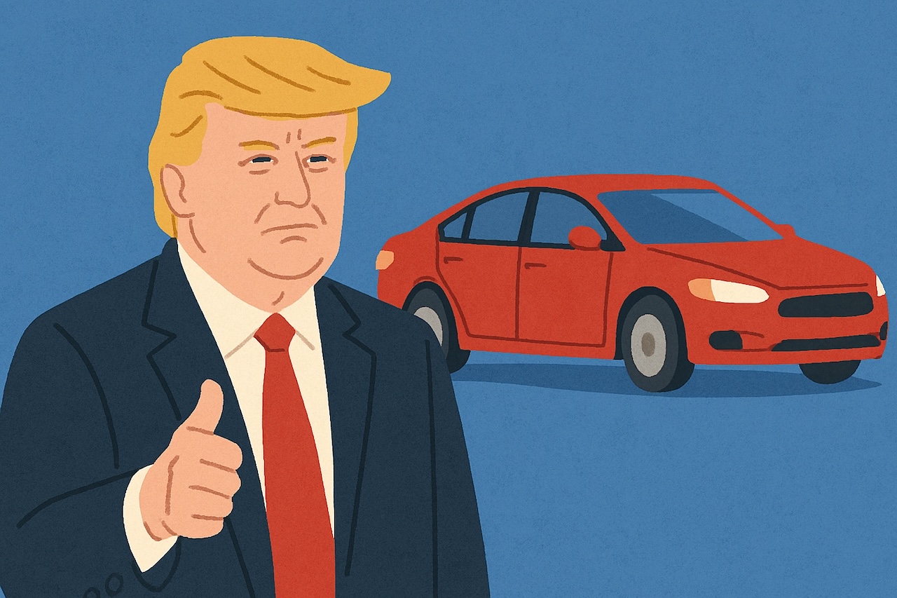 트럼프 자동차 관세 완화 시사