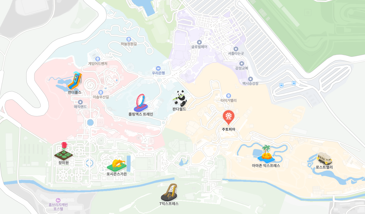 에버랜드 시설정보 사진