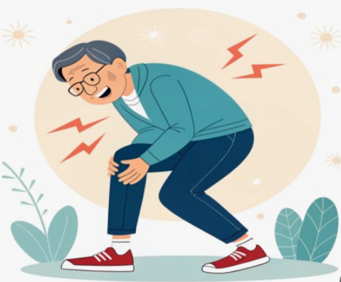 관절염으로 아파하는 사람