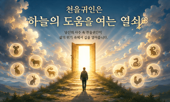 천을귀인이란? 내 사주 귀인운 보는 법, 확인방법
