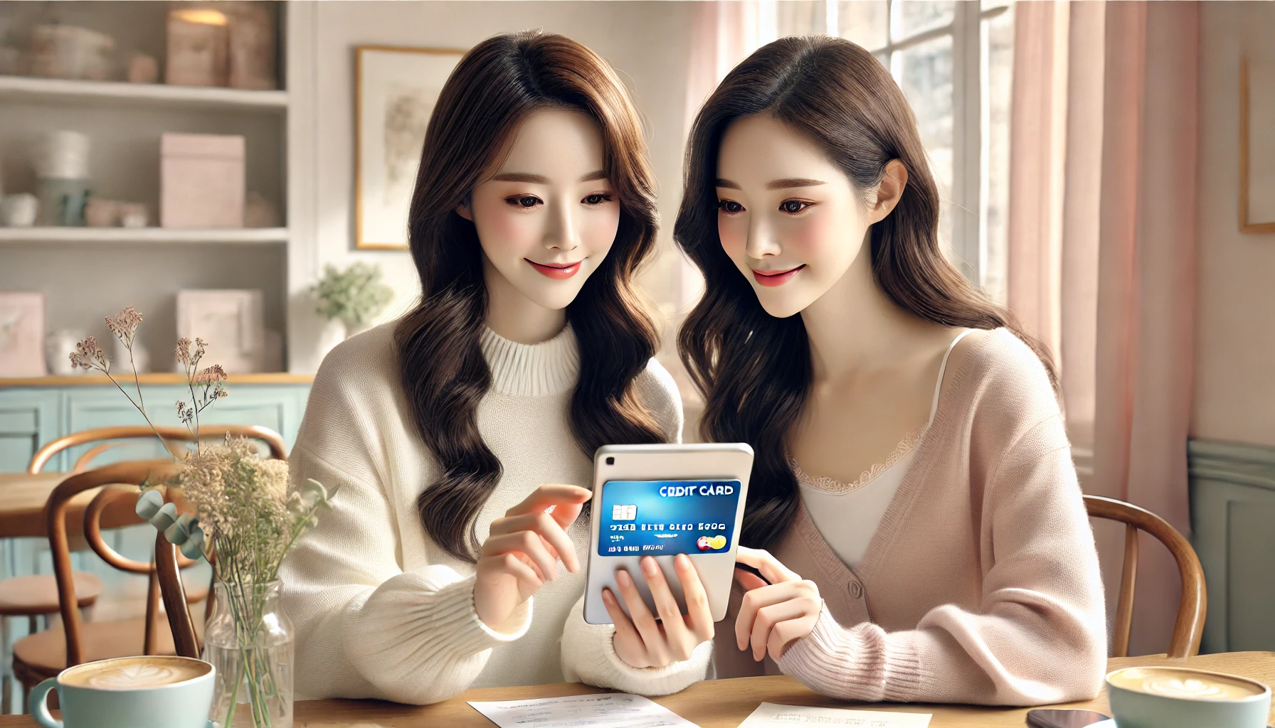 신용카드 이용한도, 연회비, 포인트 관리 관련 확인하는 이미지