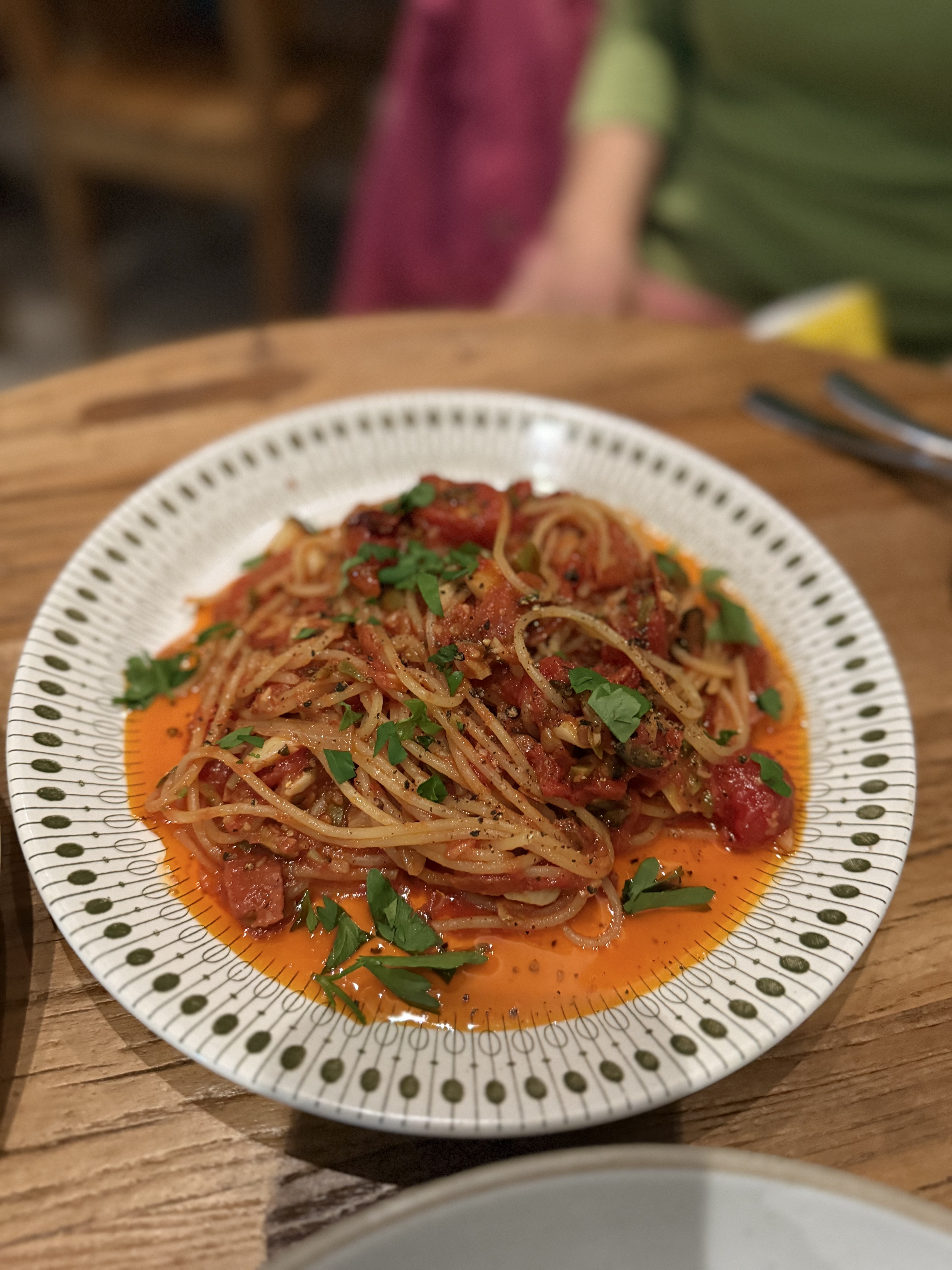 토마토 바질 파스타