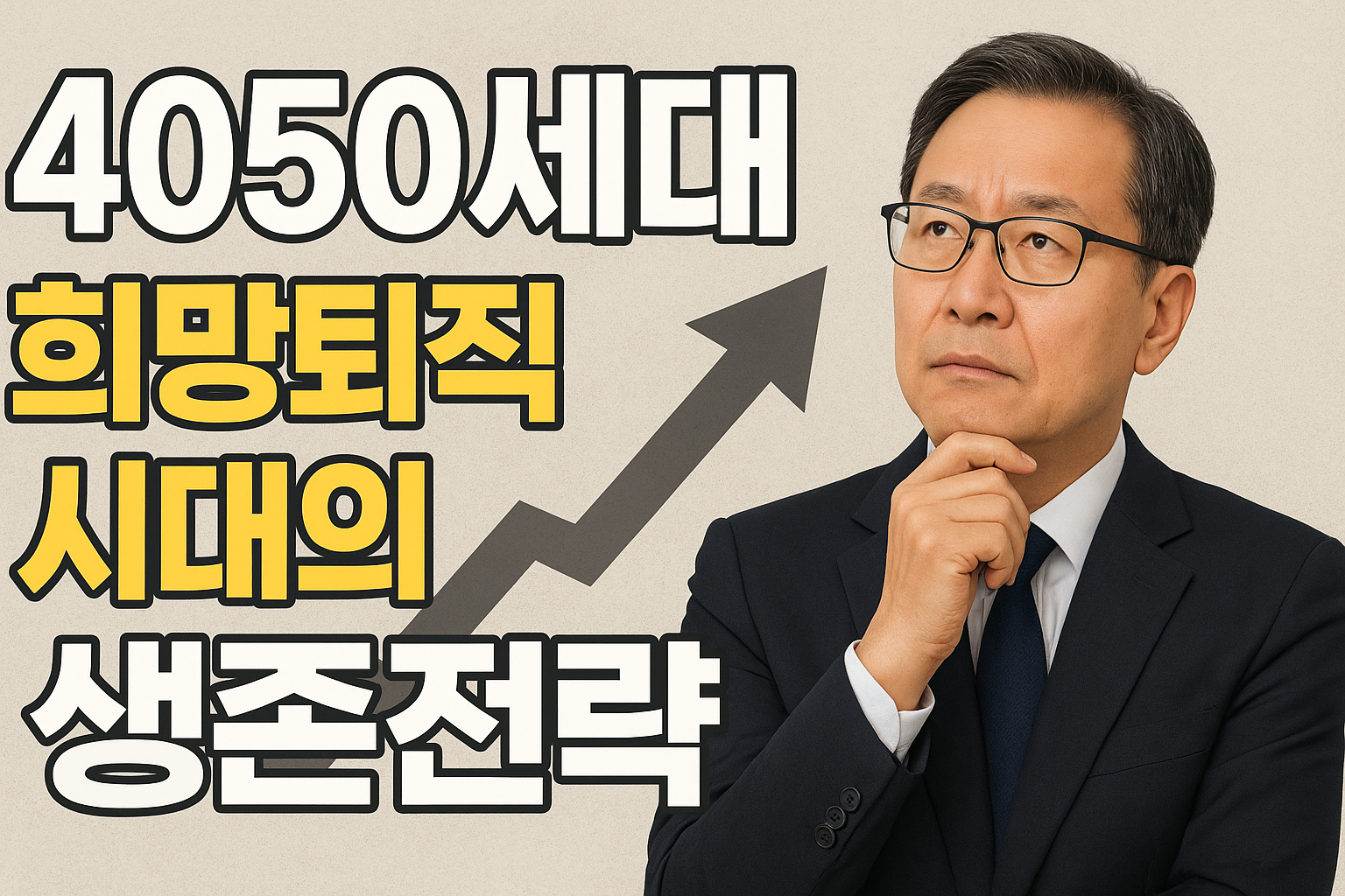4050세대희망퇴직시대의생존전략