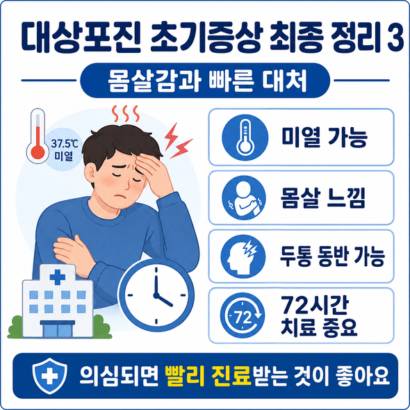대상포진 초기증상