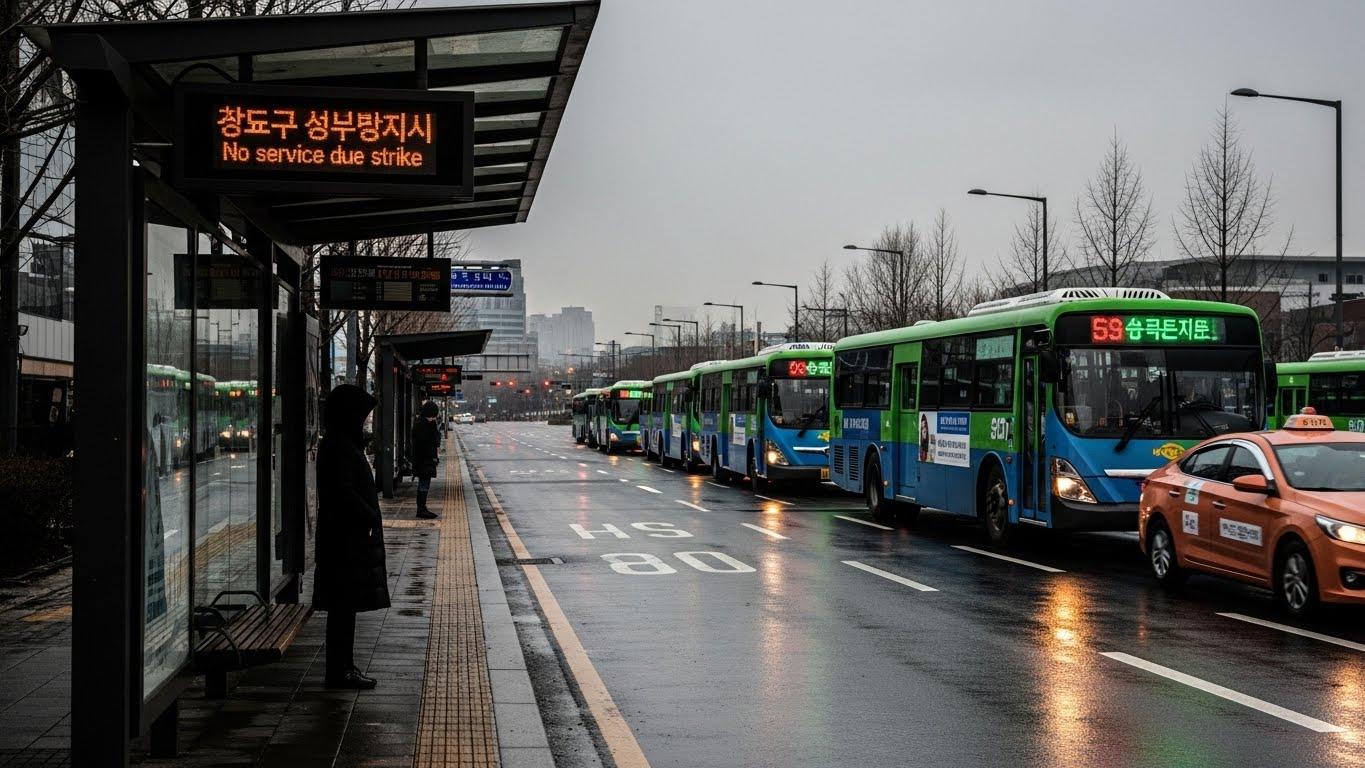 서울 버스 파업