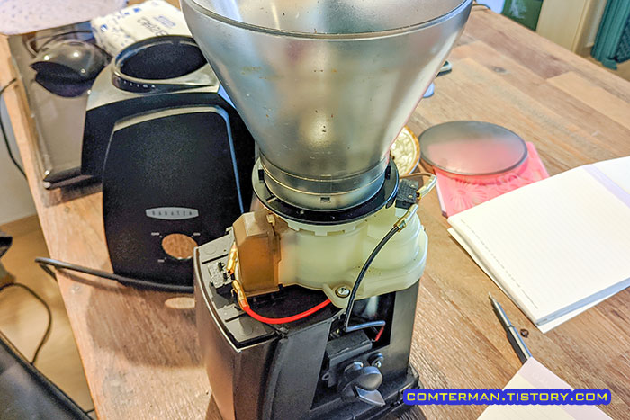 바라짜 엔코 분쇄도 미세 조절 테스트