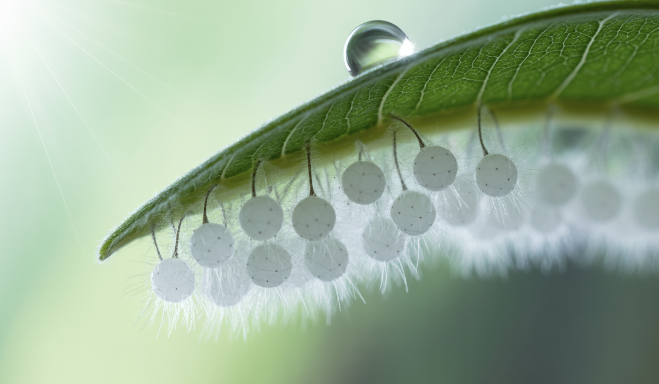 충격적인 반전, '풀잠자리'라는 곤충의 알