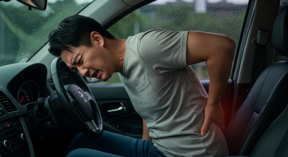 하루 10시간 운전하는 사람의 허리·무릎 관리법